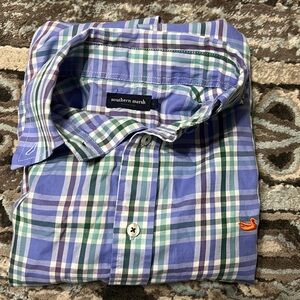 Southern Marsh Long Sleeve Button Down, Small